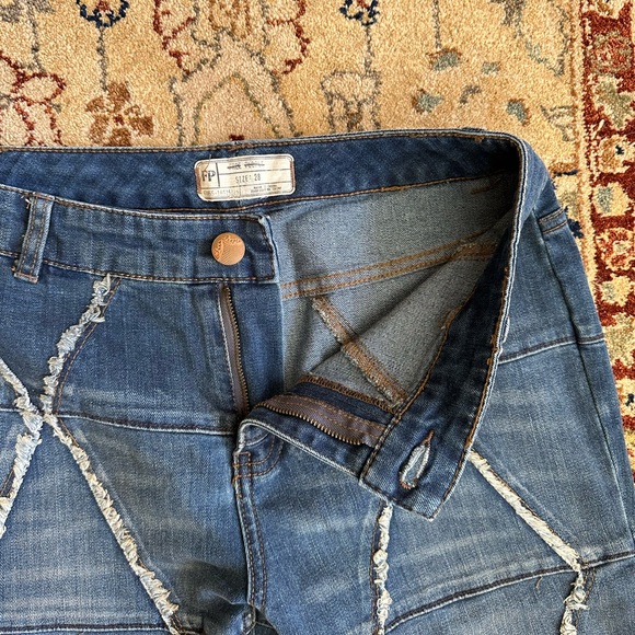 Free People Tyler Pieced Jeans - Picture 5 of 12